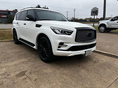 Infiniti SUV with paint protection